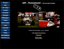 Tablet Screenshot of jzr-threewheeler.de